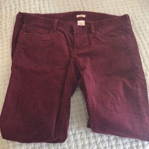 J.Crew Matchstick Corduroys